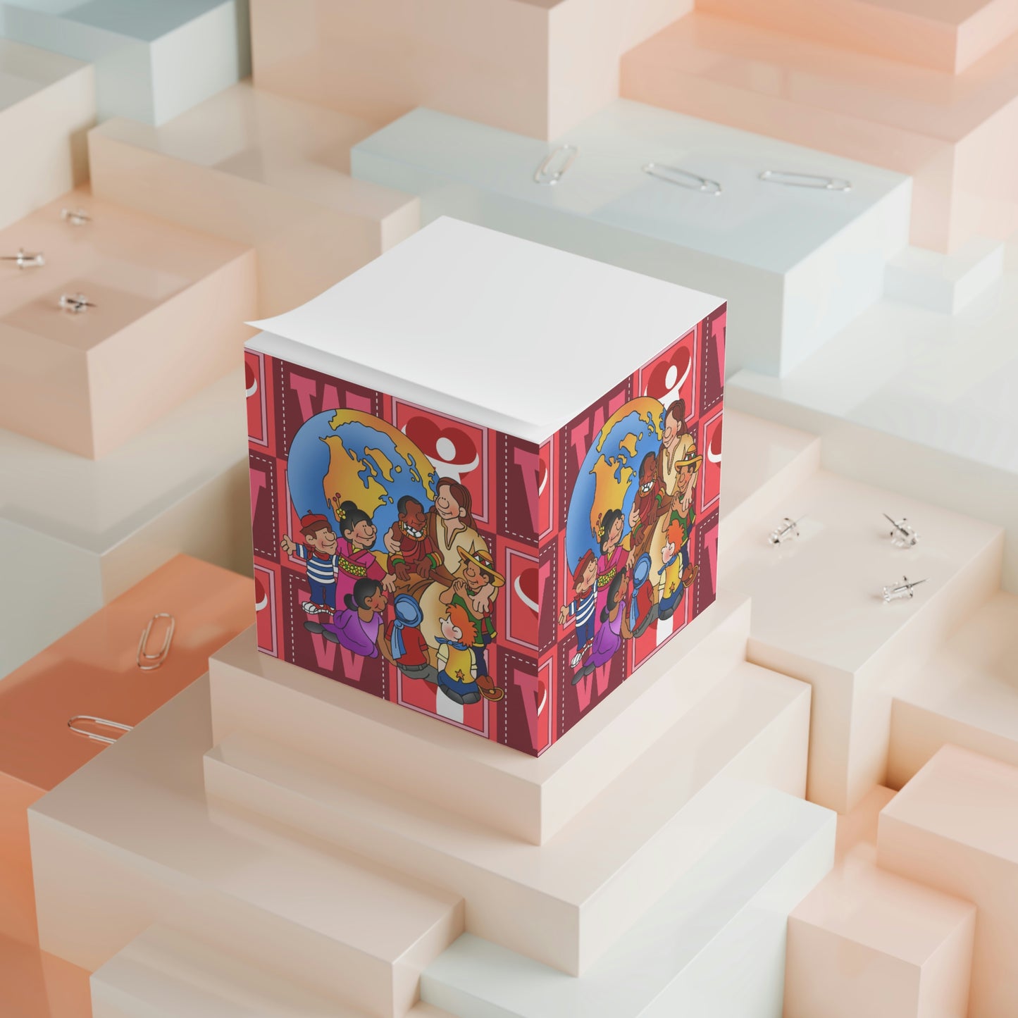 The Bible as Simple as ABC W Note Cube