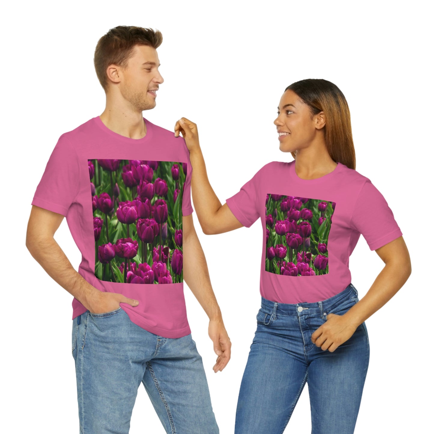 Flowers 20 Unisex Jersey Short Sleeve Tee