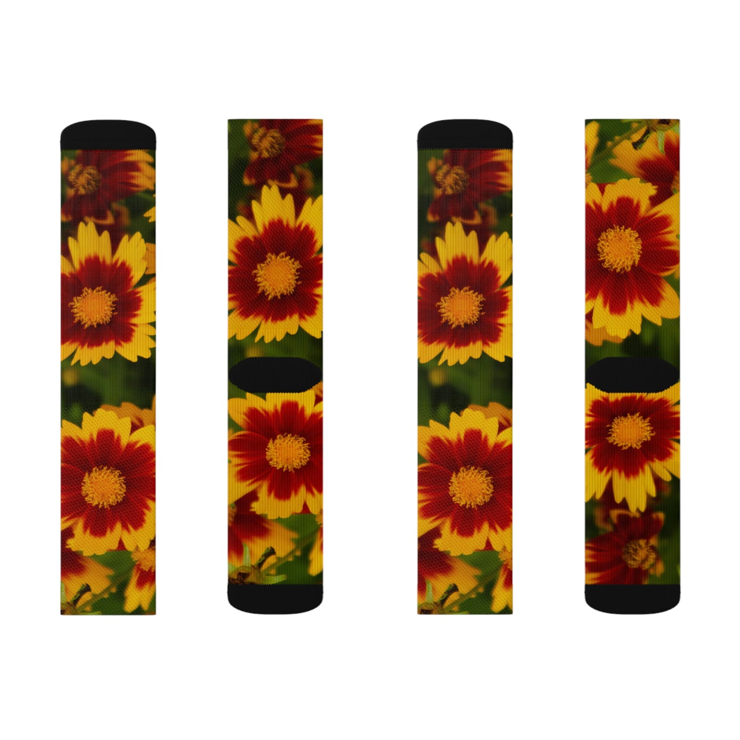 Flowers 24 Sublimation Socks