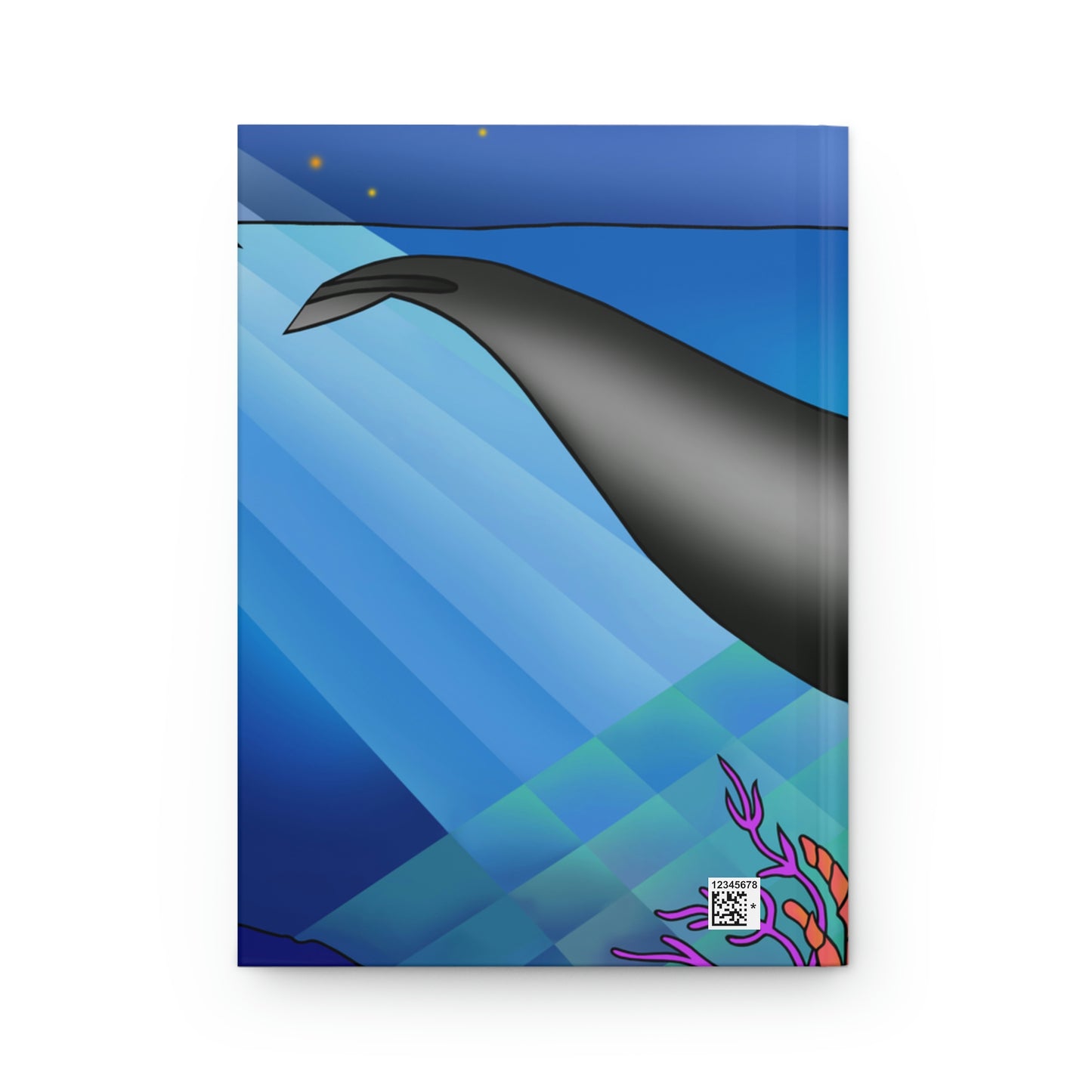 Gray Whale Hardcover Journal Matte