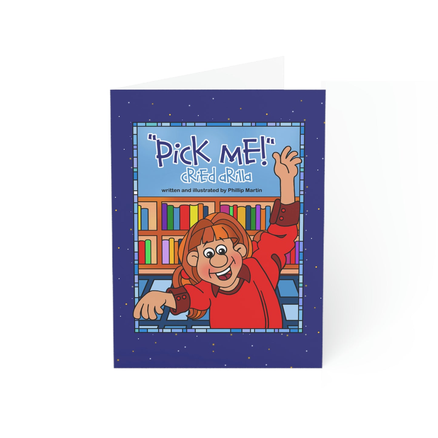 Pick Me Cried Arilla Greeting Cards (1, 10, 30, and 50pcs)