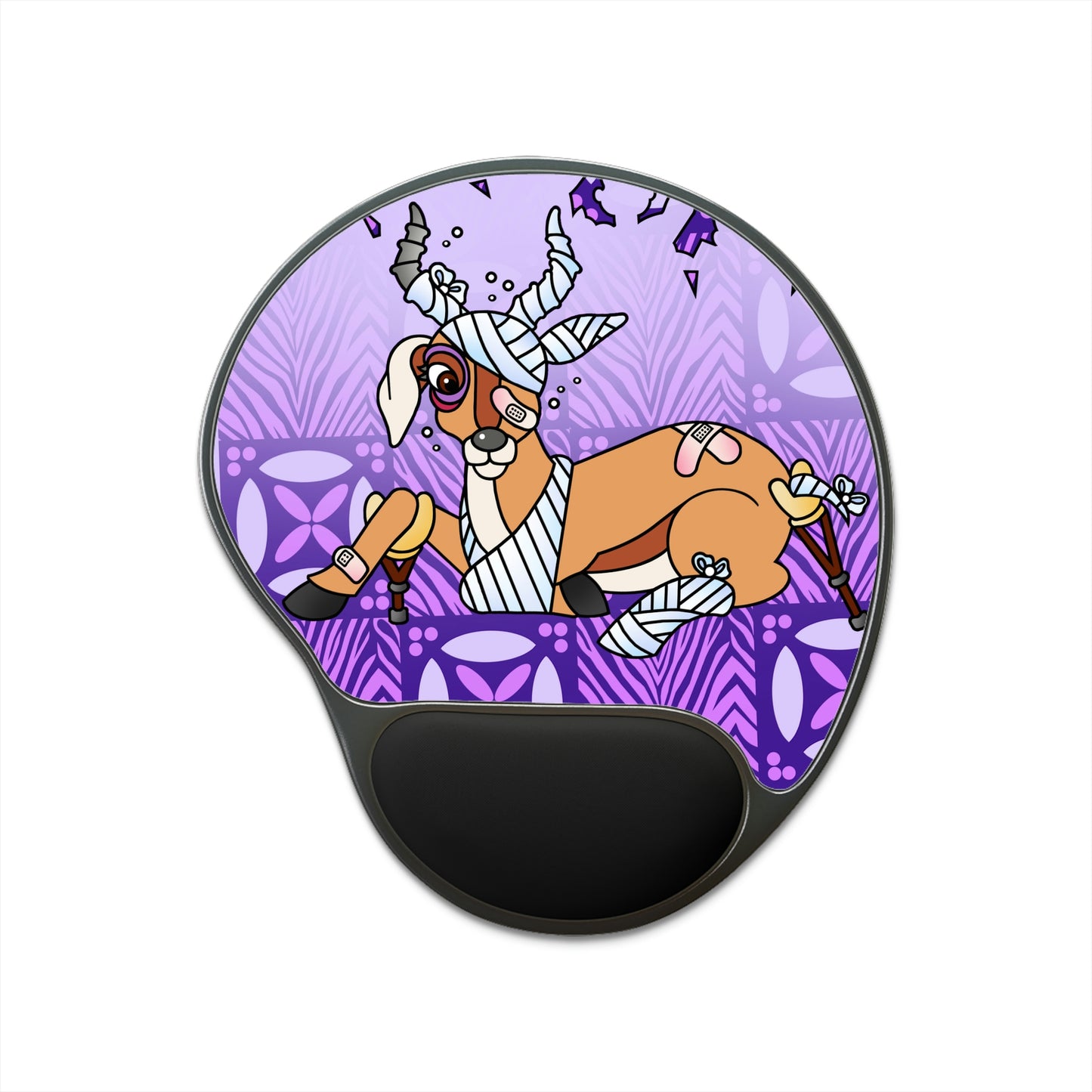 The Day that Goso Fell! Mouse Pad With Wrist Rest