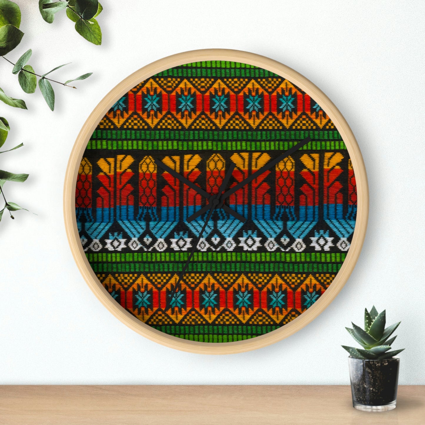 A Pack of Lies Fabric!! Wall Clock