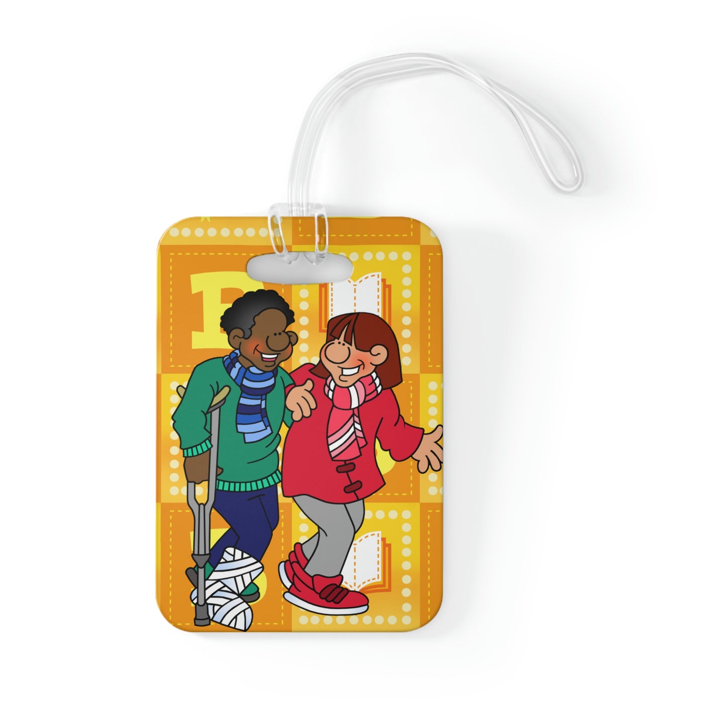 The Bible as Simple as ABC B Bag Tag