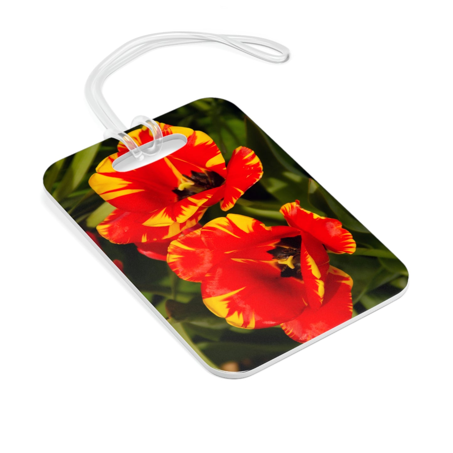 Flowers 12 Bag Tag