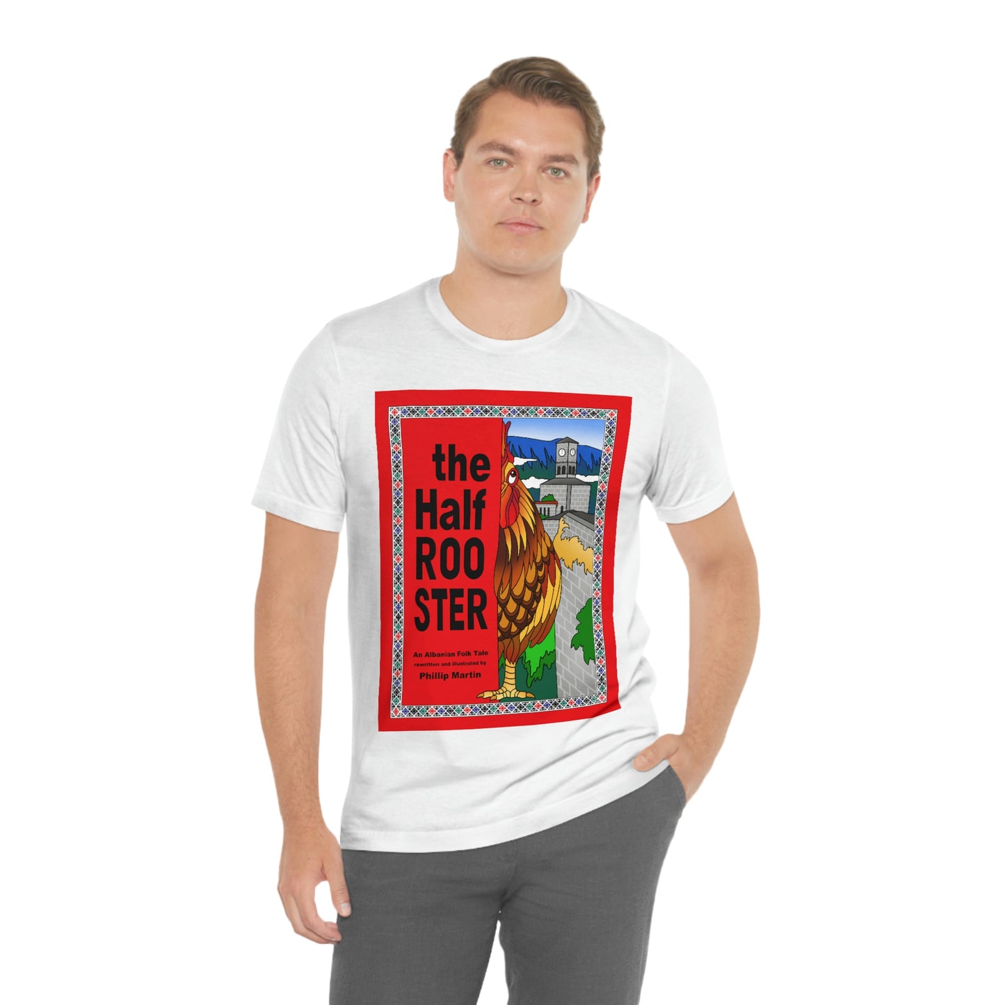 The Half Rooster Unisex Jersey Short Sleeve Tee