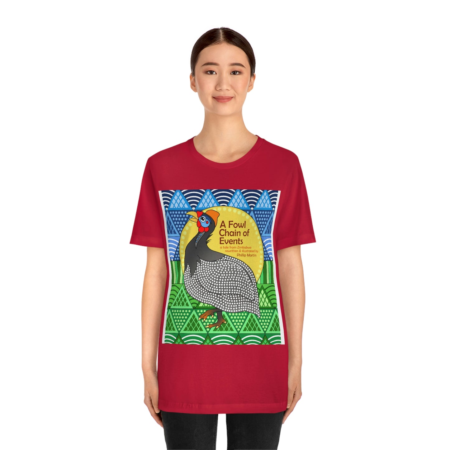 A Fowl Chain of Events Unisex Jersey Short Sleeve Tee
