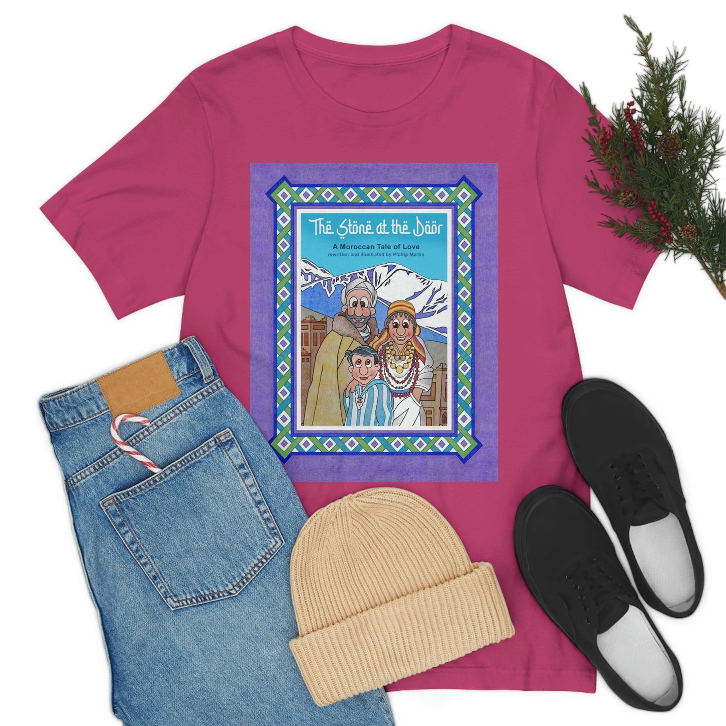 The Stone at the Door Unisex Jersey Short Sleeve Tee