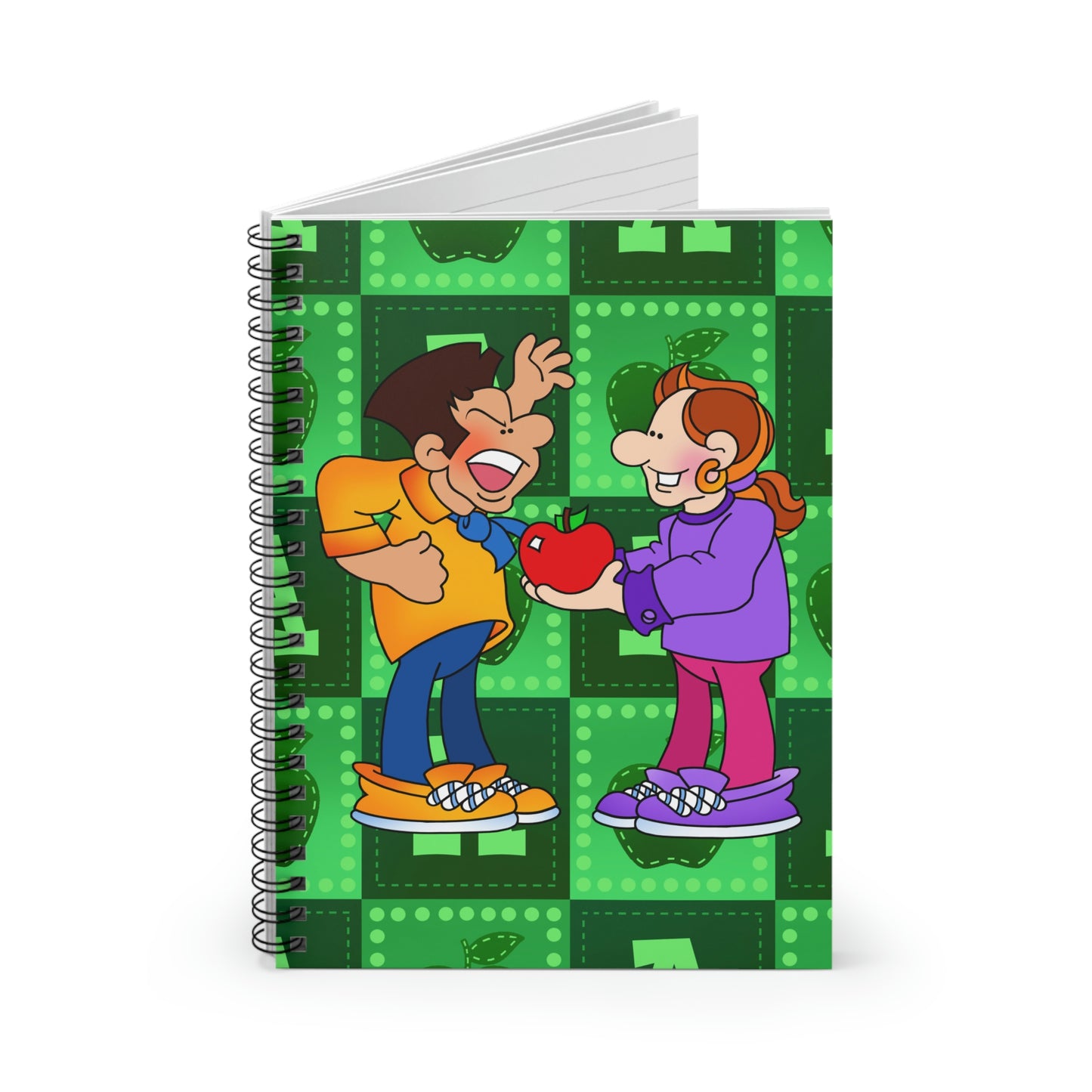 The Bible as Simple as ABC A Spiral Notebook - Ruled Line