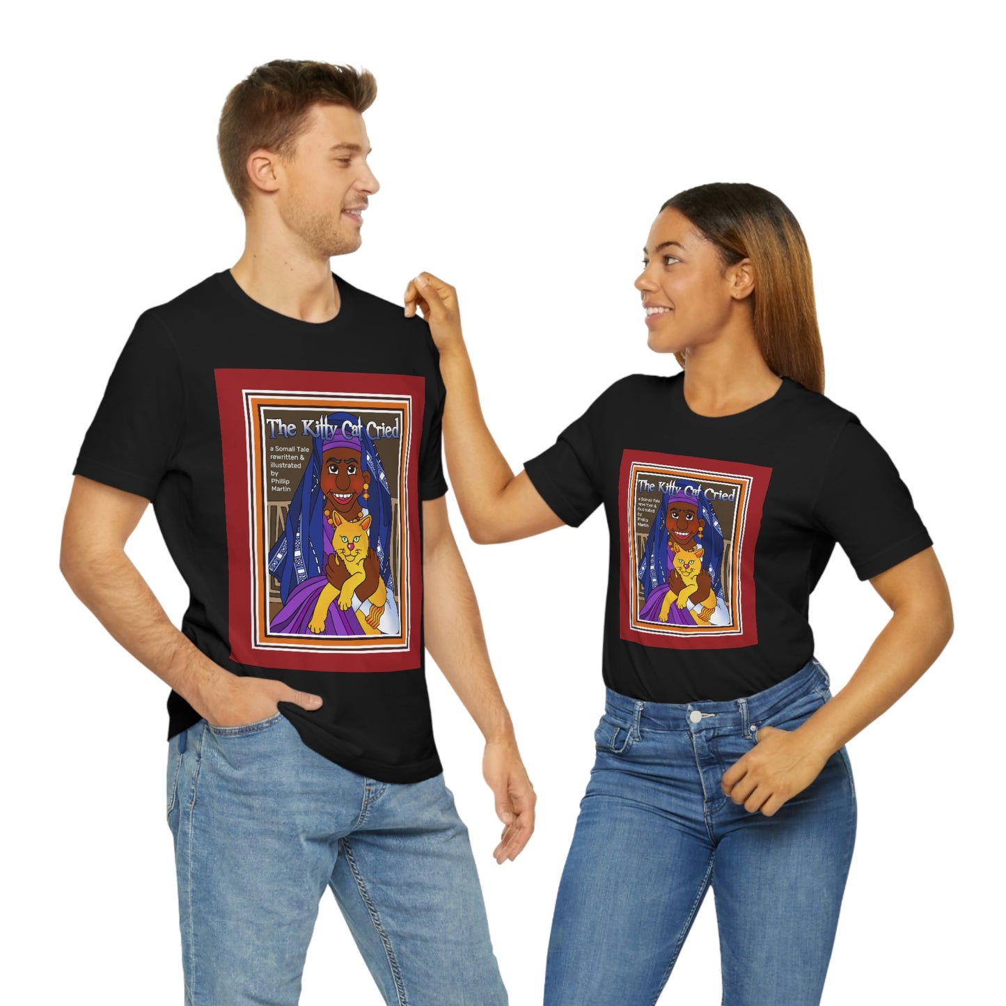 The Kitty Cat Cried Unisex Jersey Short Sleeve Tee
