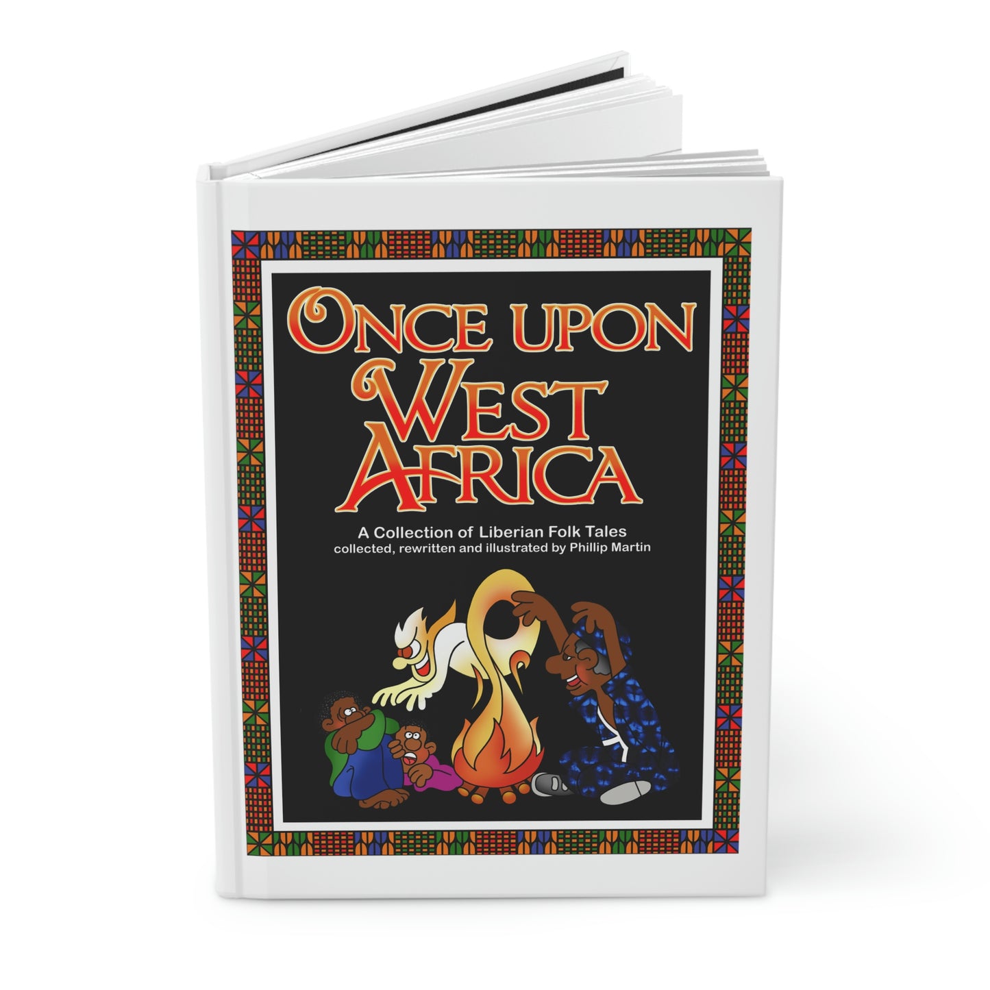 Once Upon West Africa Hardcover Journal Matte