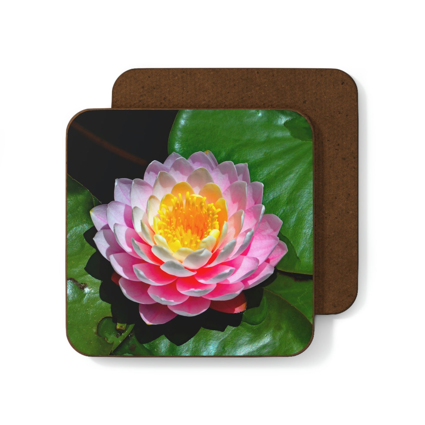 Flowers 25 Hardboard Back Coaster