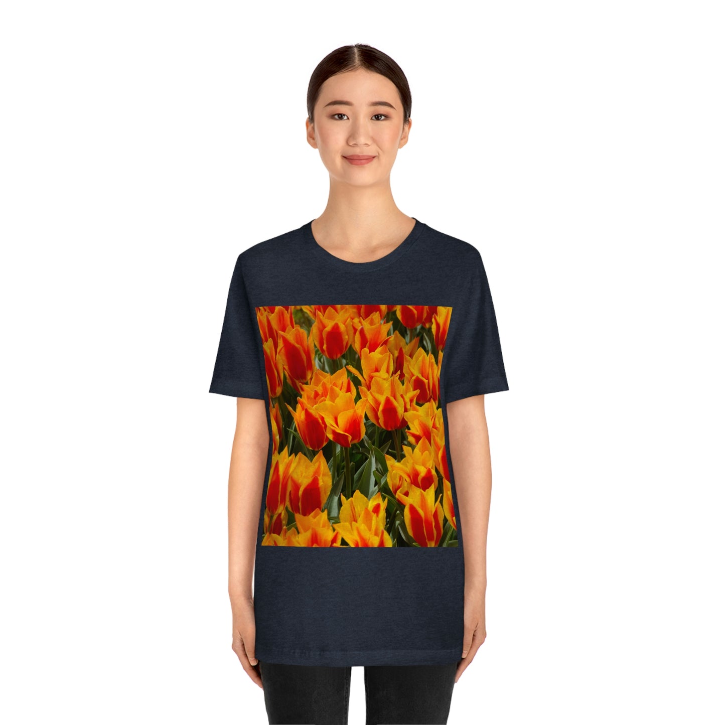 Flowers 18 Unisex Jersey Short Sleeve Tee
