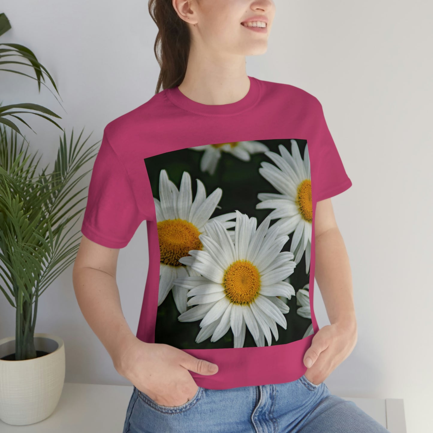 Flowers 01 Unisex Jersey Short Sleeve Tee