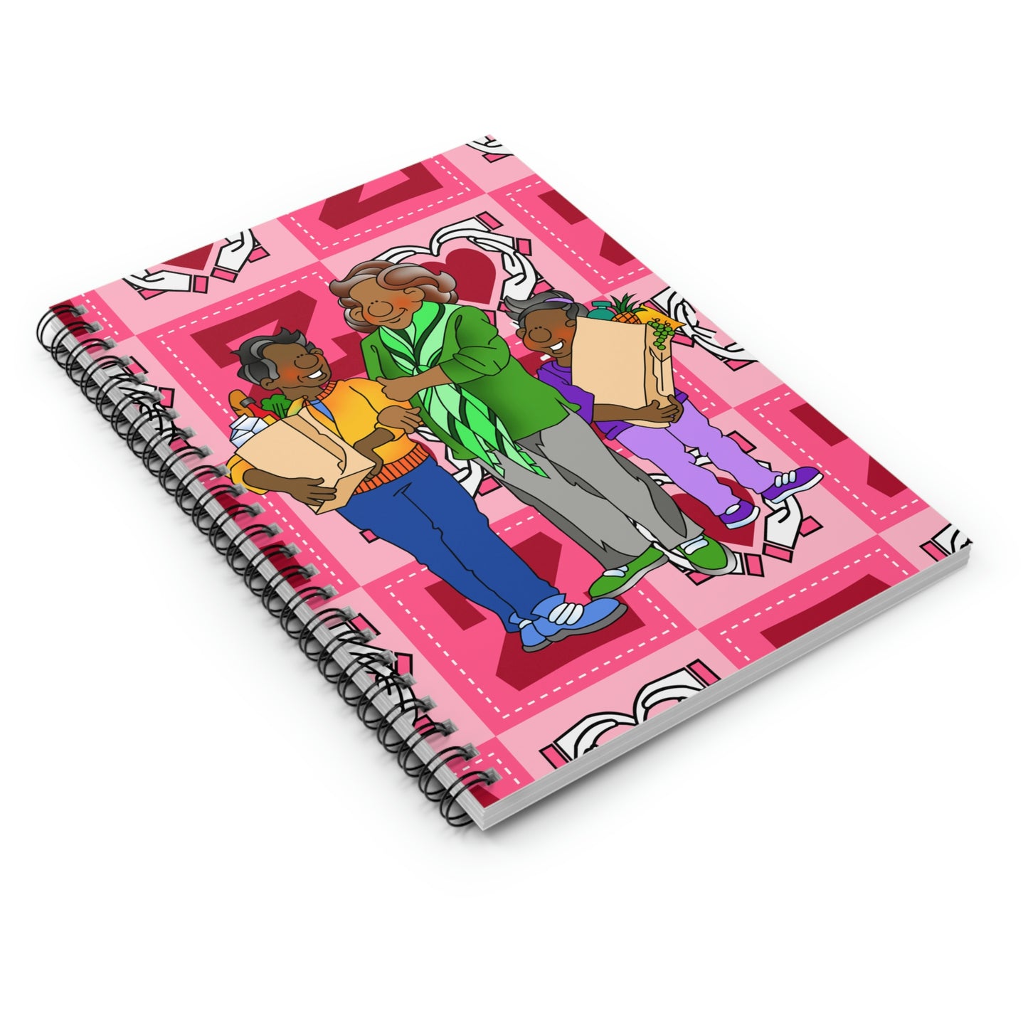 The Bible as Simple as ABC Z Spiral Notebook - Ruled Line