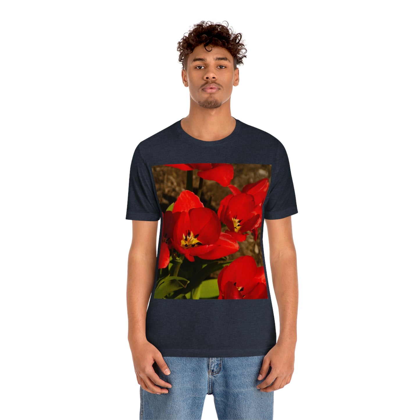 Flowers 05 Unisex Jersey Short Sleeve Tee
