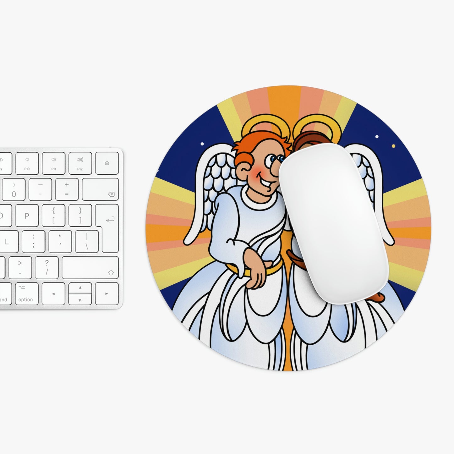 Hark and Harold Angel Sing Mouse Pad