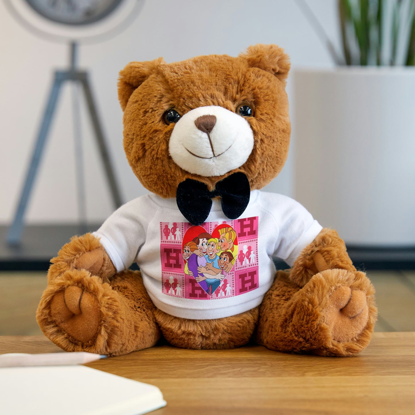 The Bible as Simple as ABC H Teddy Bear with T-Shirt