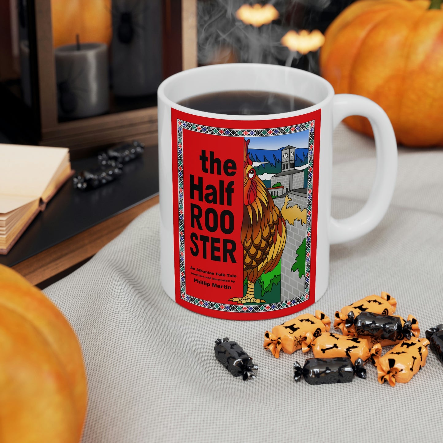 The Half Rooster Ceramic Mug 11oz