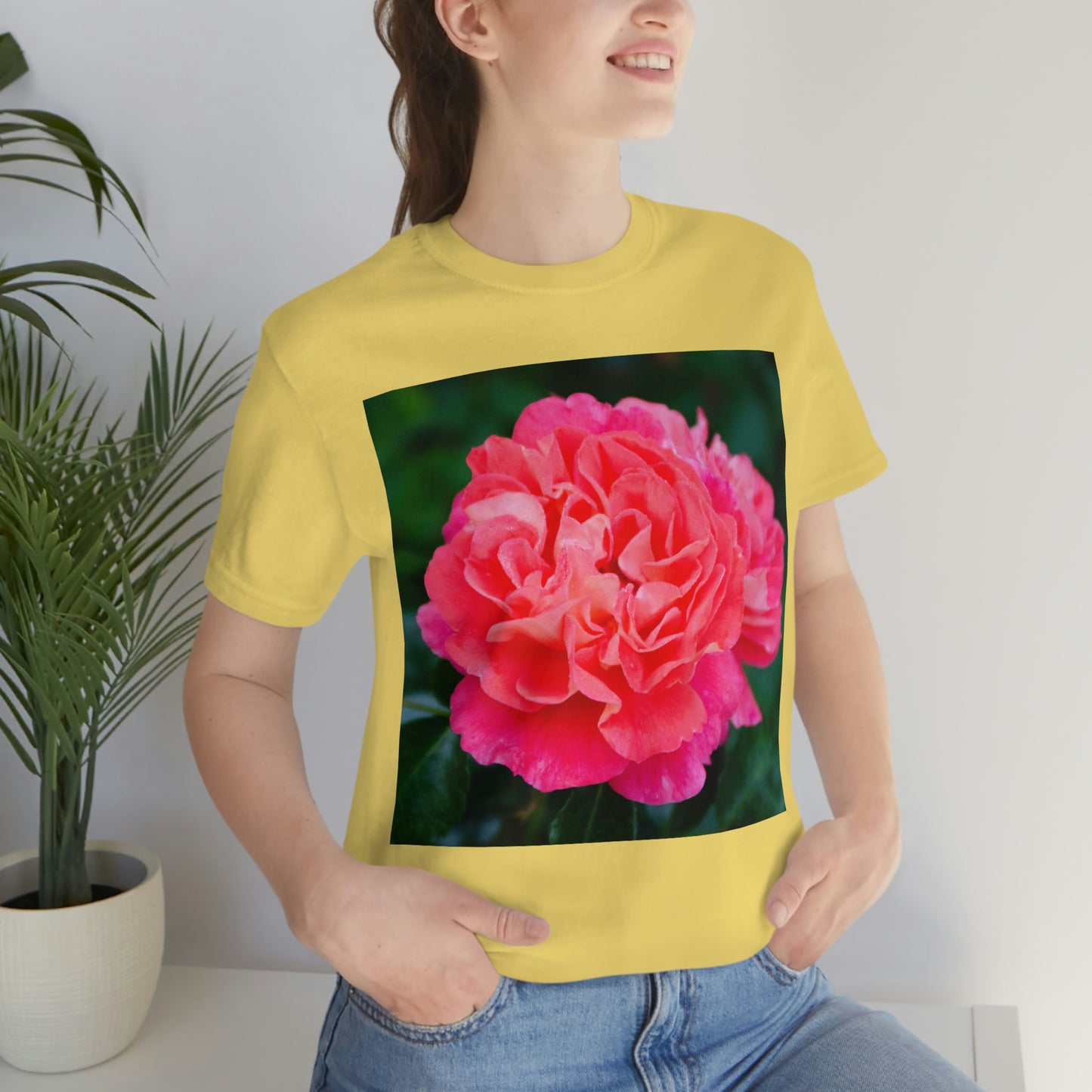 Flowers 08 Unisex Jersey Short Sleeve Tee