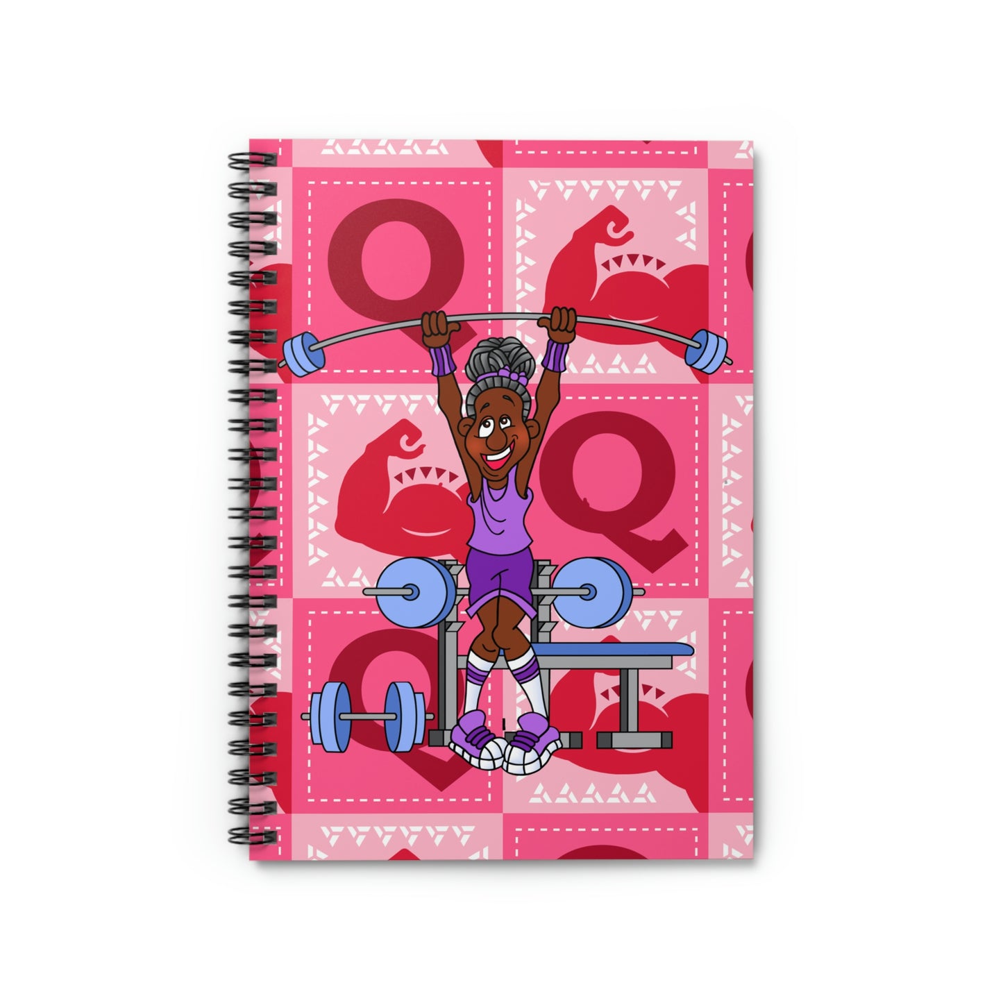 The Bible as Simple as ABC Q Spiral Notebook - Ruled Line