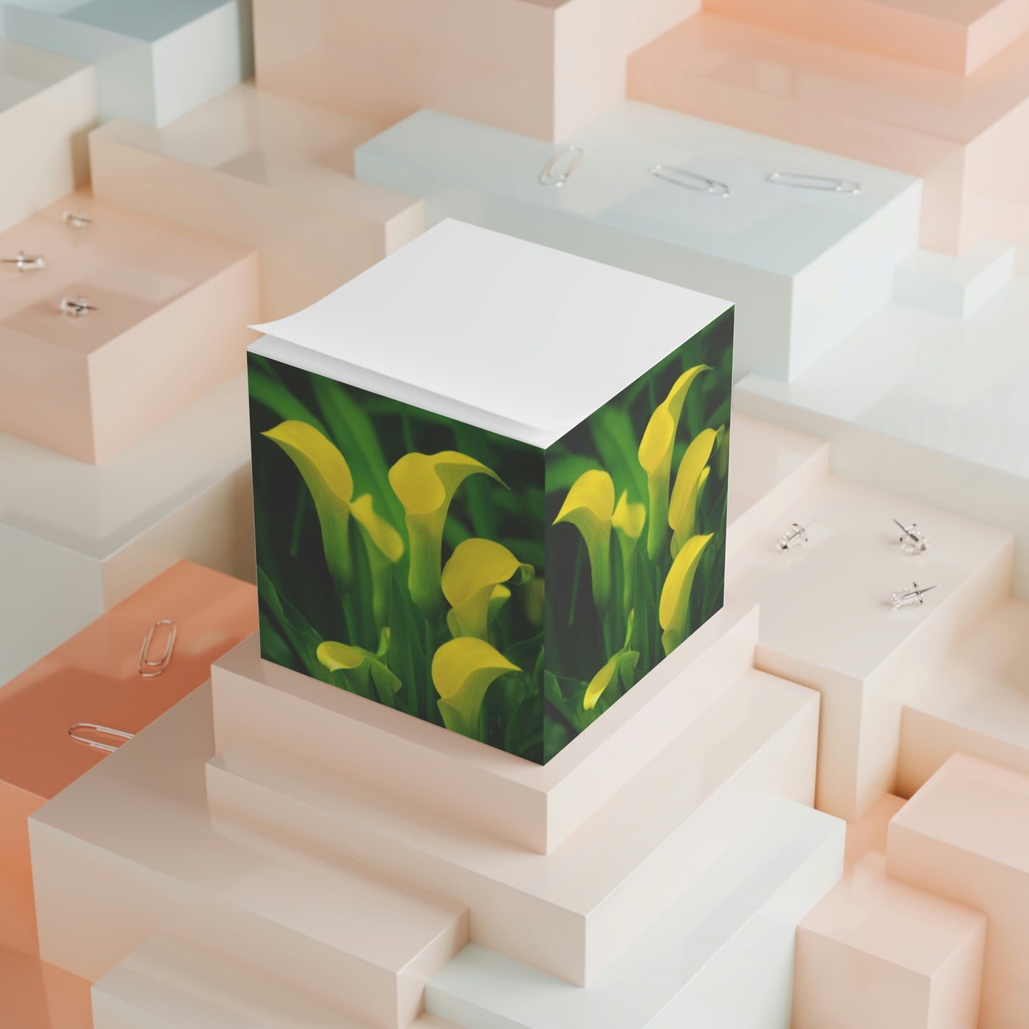 Flower 35 Note Cube