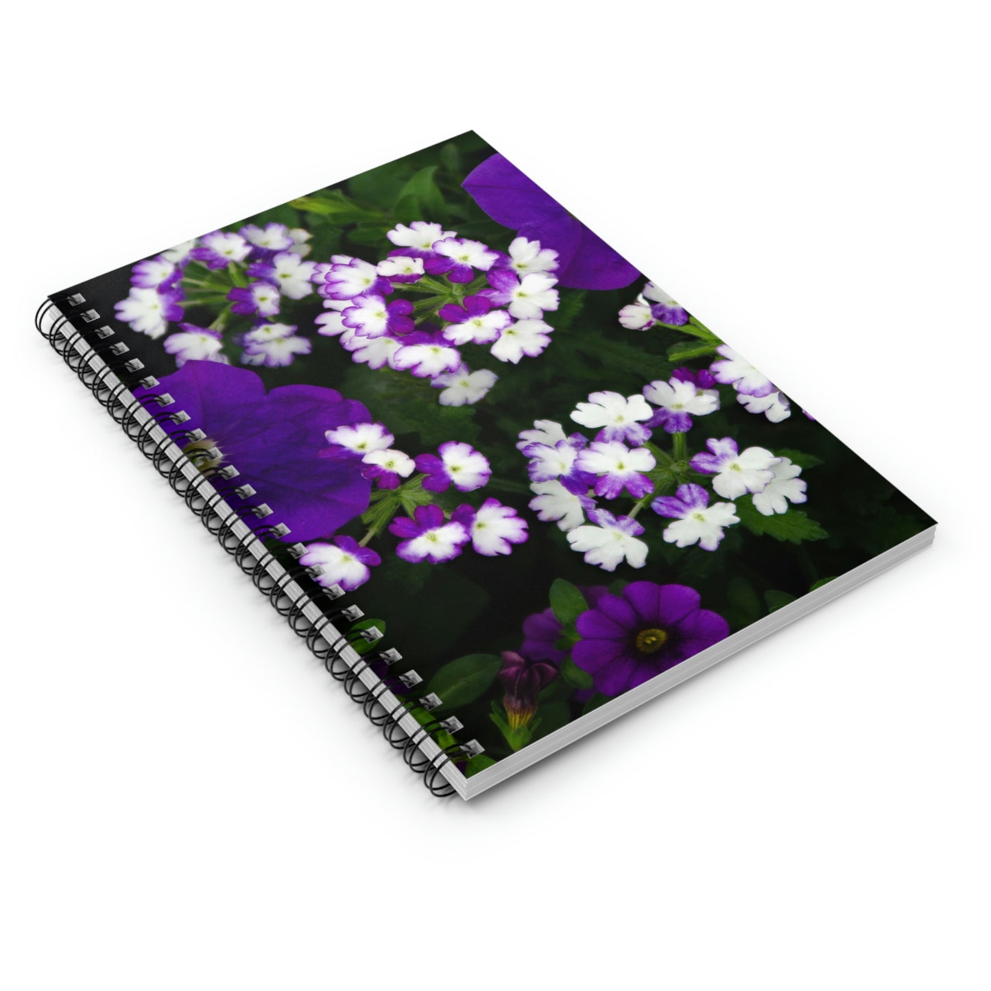 Flowers 04 Spiral Notebook - Ruled Line