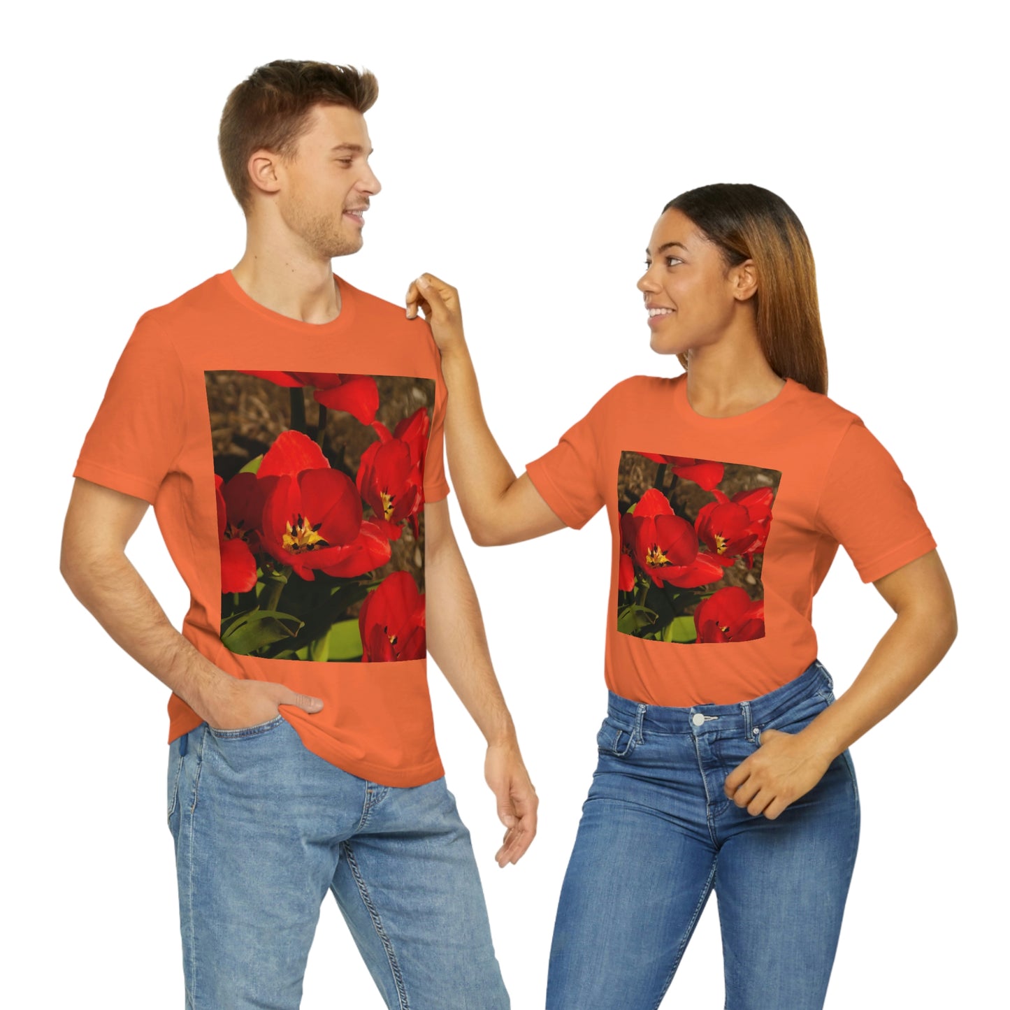 Flowers 05 Unisex Jersey Short Sleeve Tee