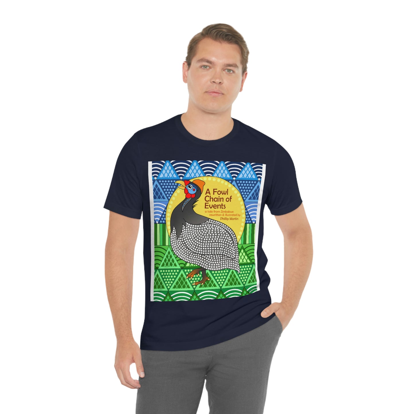 A Fowl Chain of Events Unisex Jersey Short Sleeve Tee