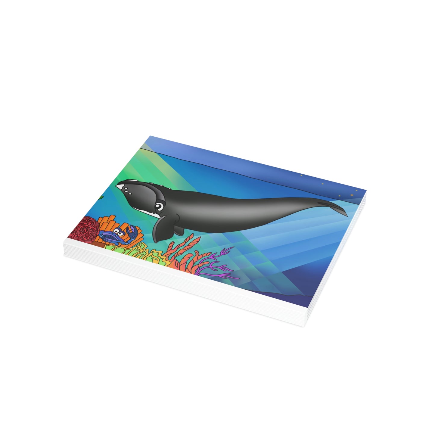Gray Whale Greeting Card Bundles (envelopes not included)