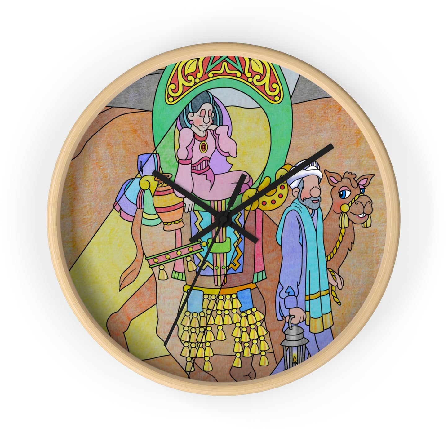 The Stone at the Door! Wall Clock
