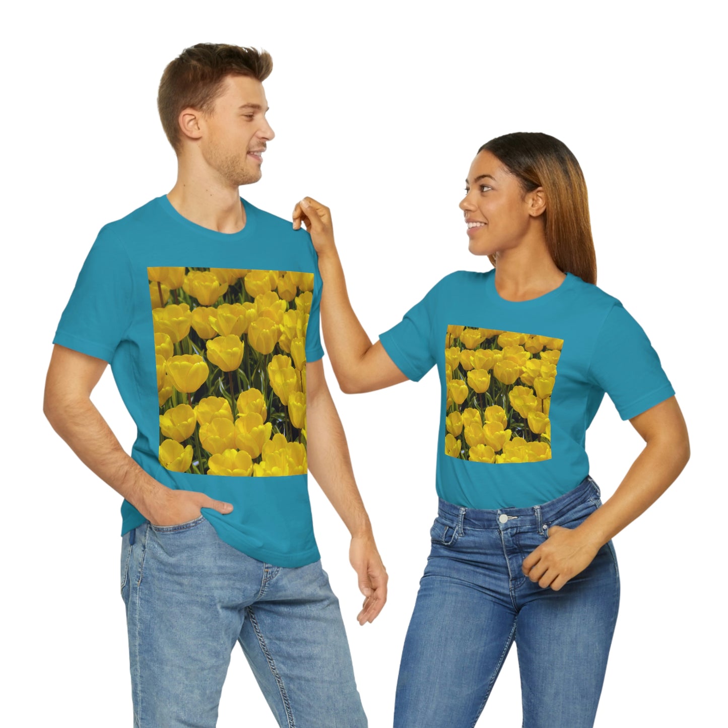 Flowers 23 Unisex Jersey Short Sleeve Tee