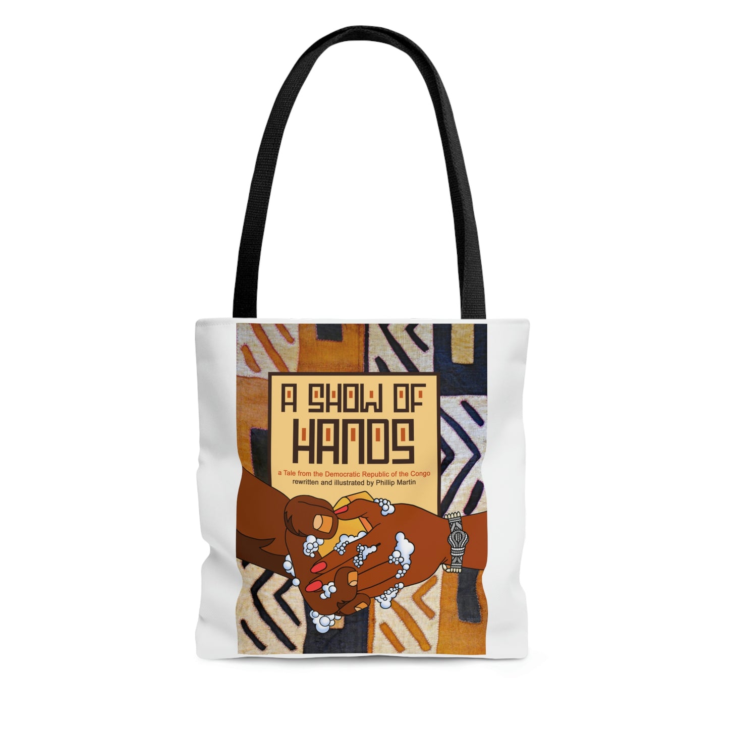 A Show of Hands AOP Tote Bag