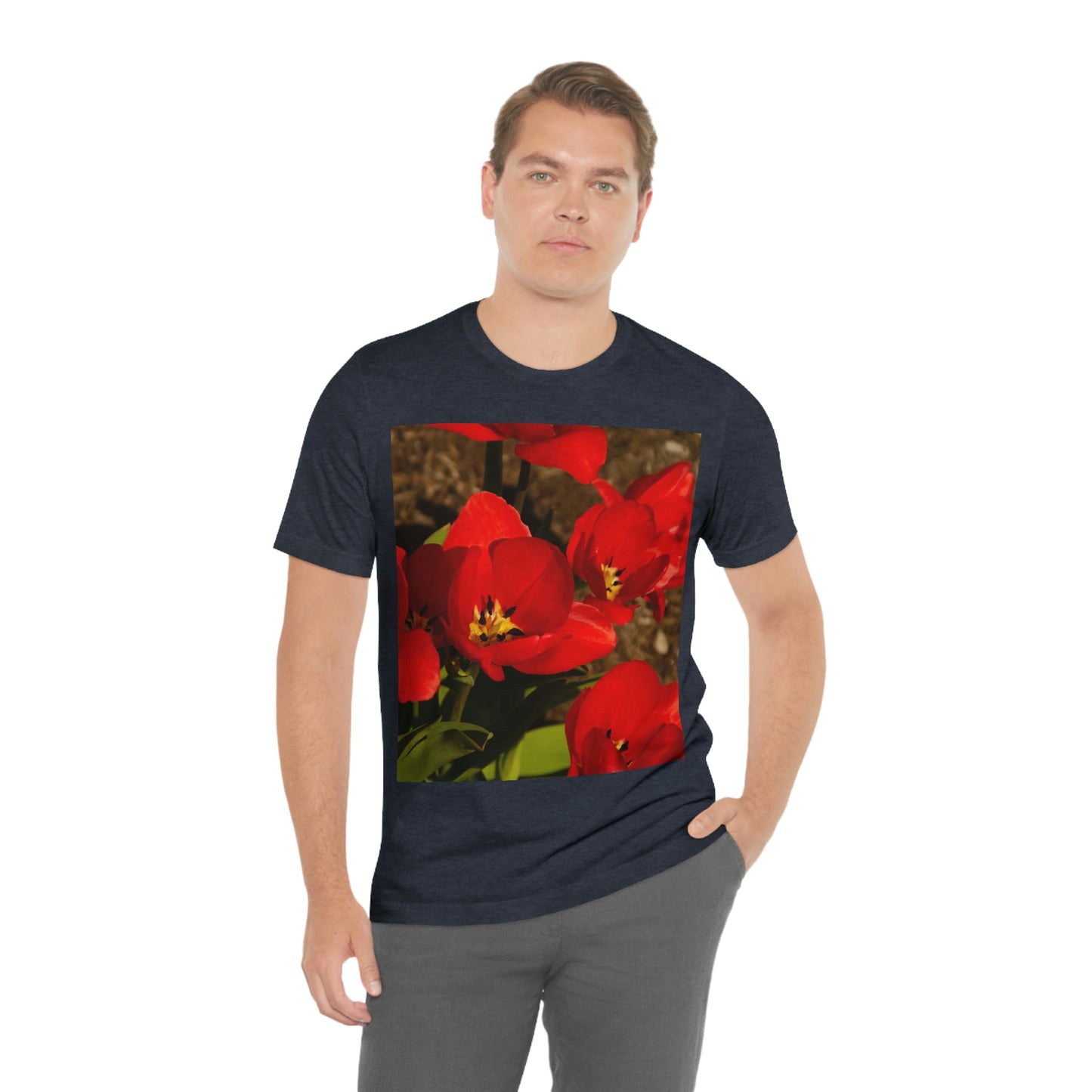 Flowers 05 Unisex Jersey Short Sleeve Tee