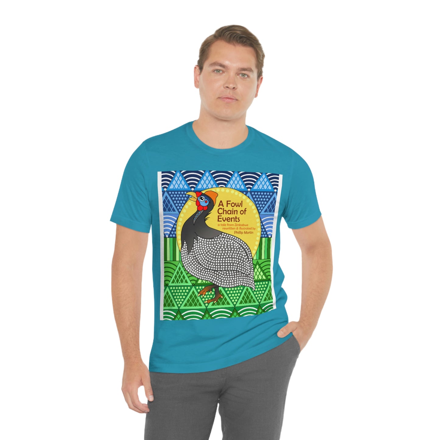 A Fowl Chain of Events Unisex Jersey Short Sleeve Tee