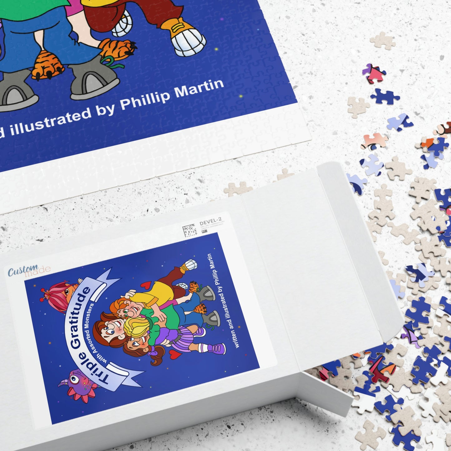 Triple Gratitude with Assorted Monsters Puzzle (110, 252, 500, 1014-piece)
