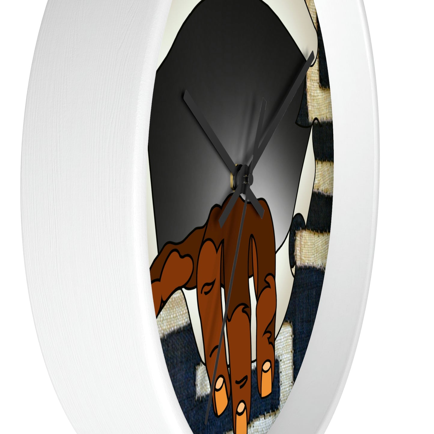 A Show of Hands! Wall clock