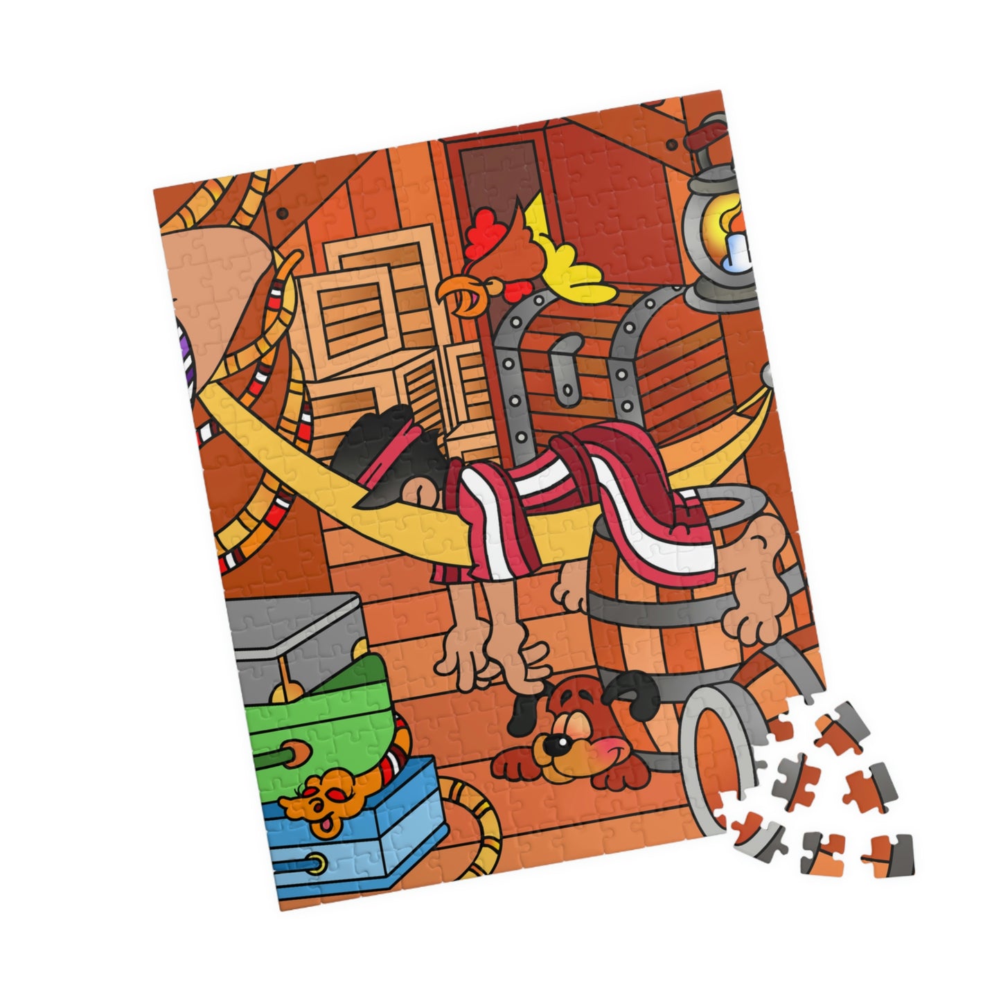 The Story of Jonah! Puzzle (110, 252, 500, 1014-piece)