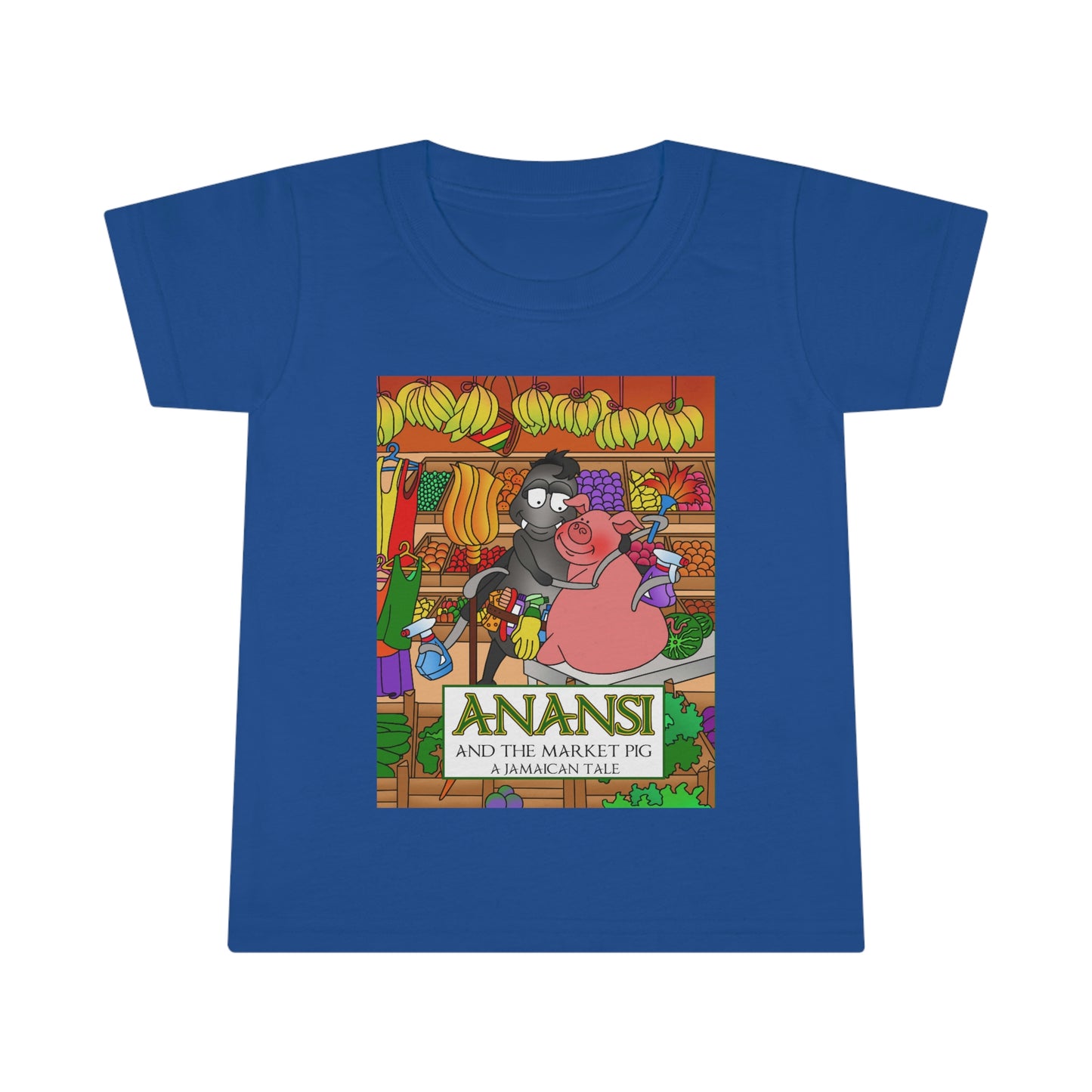 Anansi and the Market Pig Toddler T-shirt