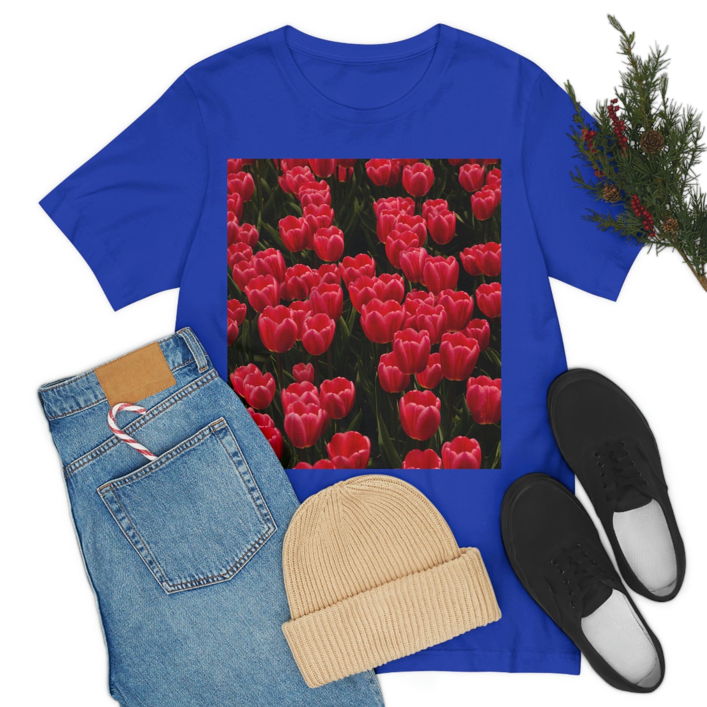 Flowers 24 Unisex Jersey Short Sleeve Tee