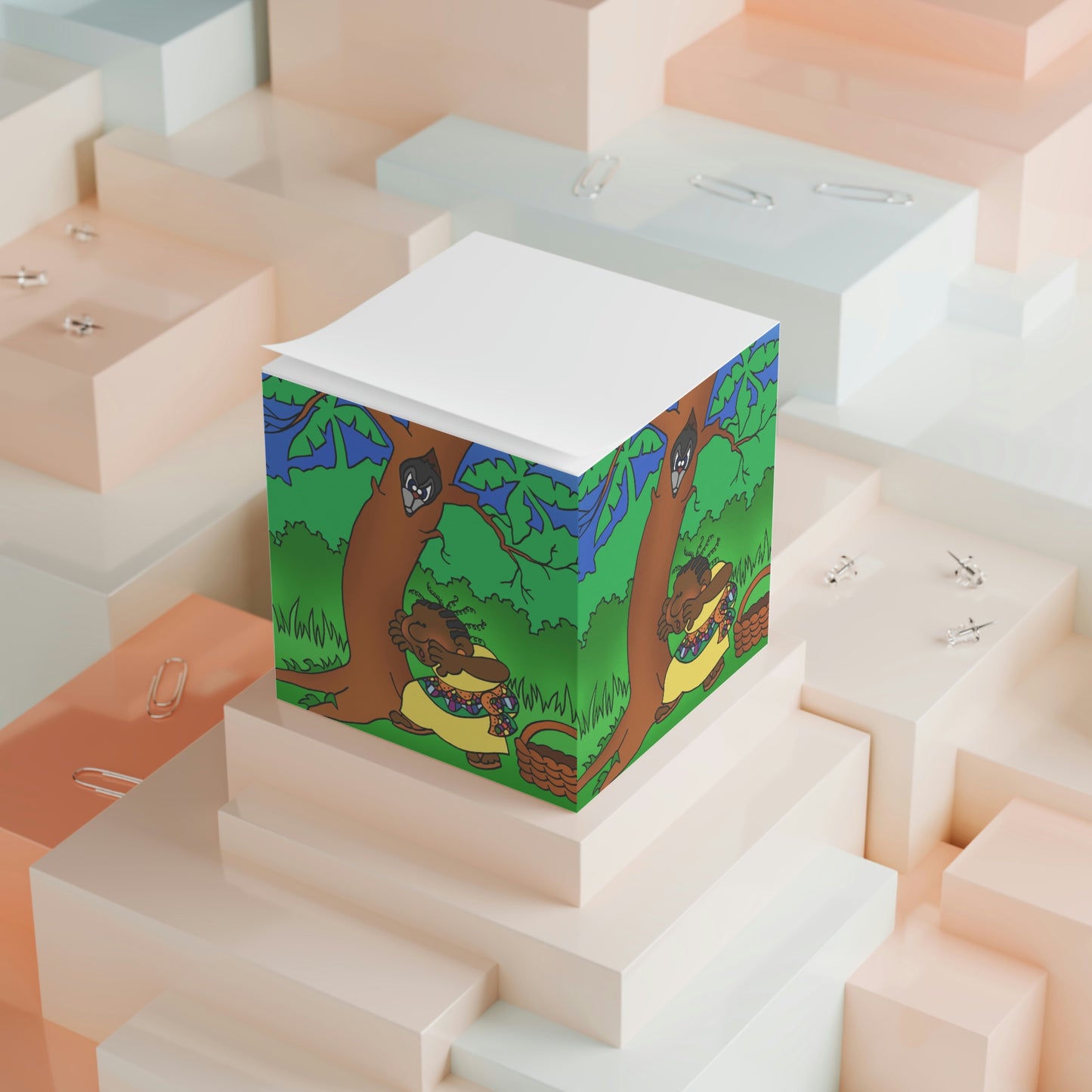 Once Upon West Africa Note Cube