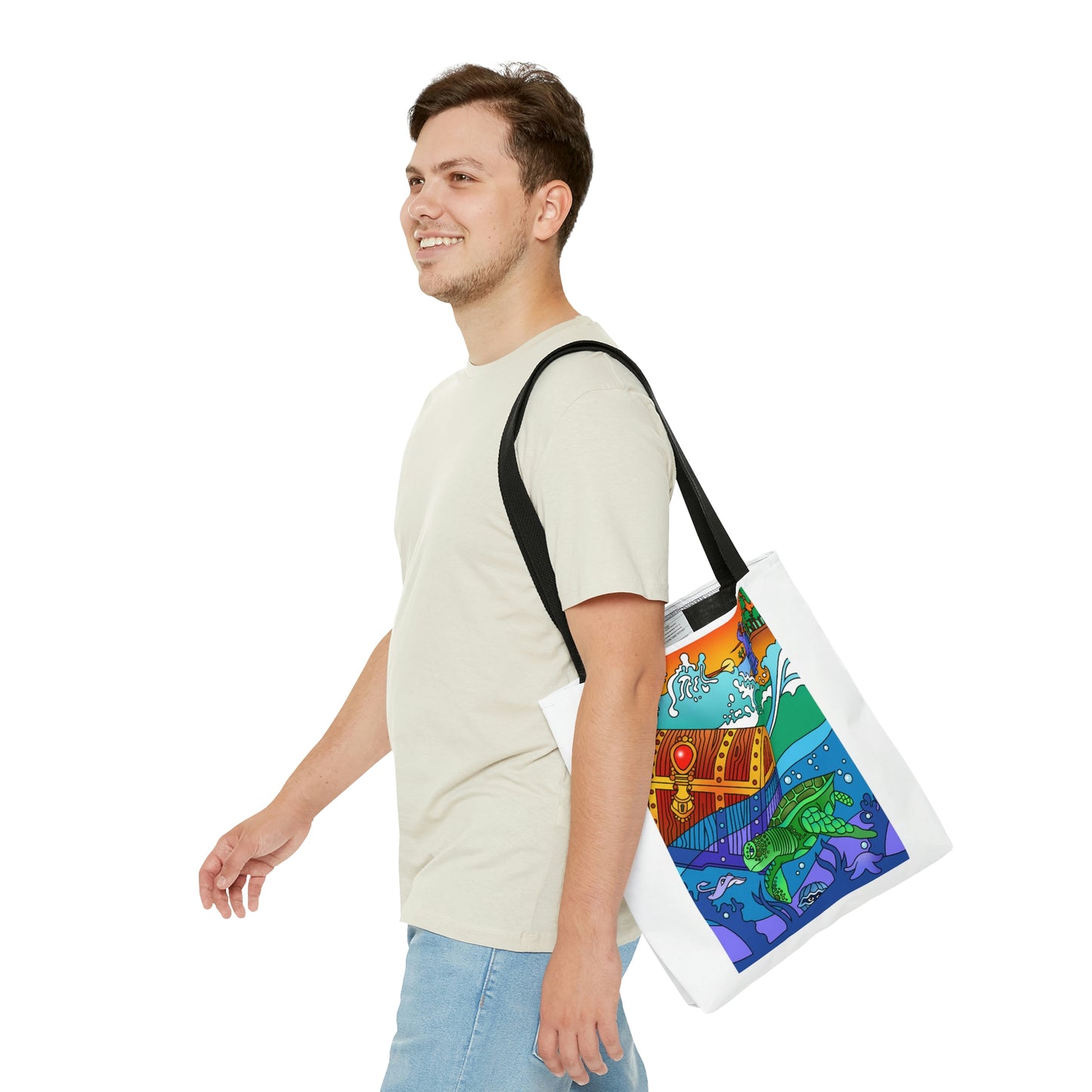 Once Upon East Africa AOP Tote Bag