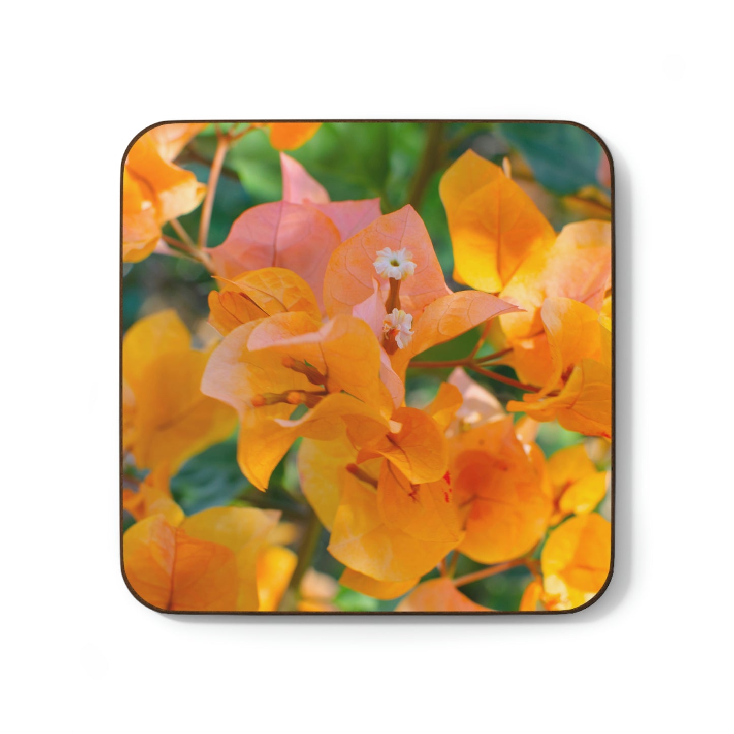 Flowers 29 Hardboard Back Coaster