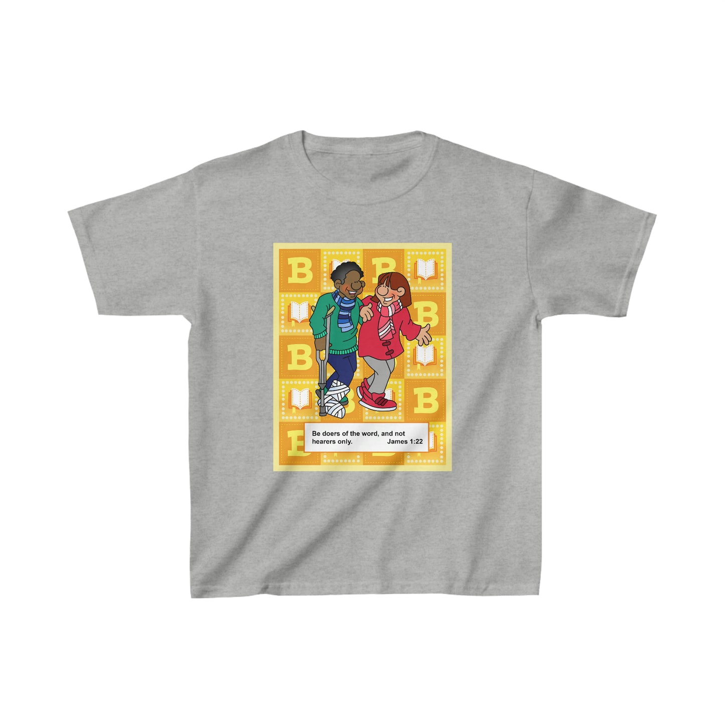 The Bible as Simple as ABC B Kids Heavy Cotton™ Tee