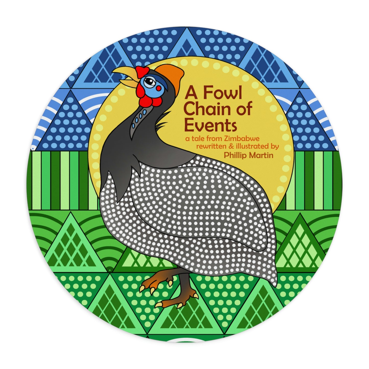 A Fowl Chain of Events Mouse Pad