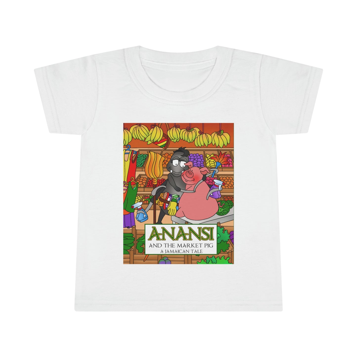Anansi and the Market Pig Toddler T-shirt