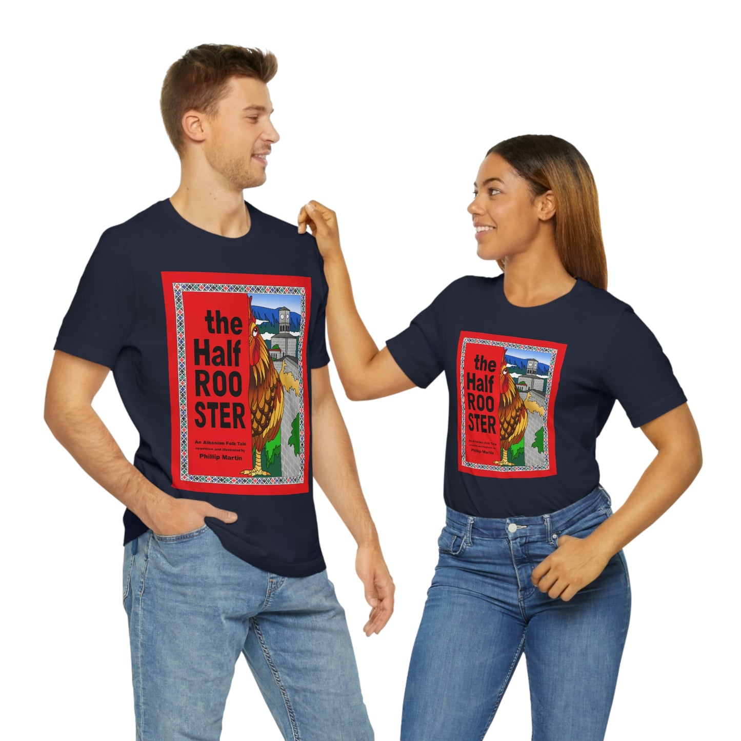 The Half Rooster Unisex Jersey Short Sleeve Tee