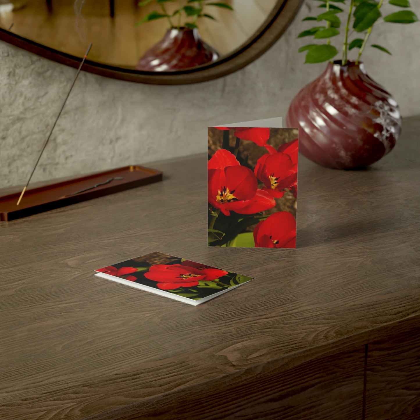 Flowers 05 Greeting Cards (1, 10, 30, and 50pcs)
