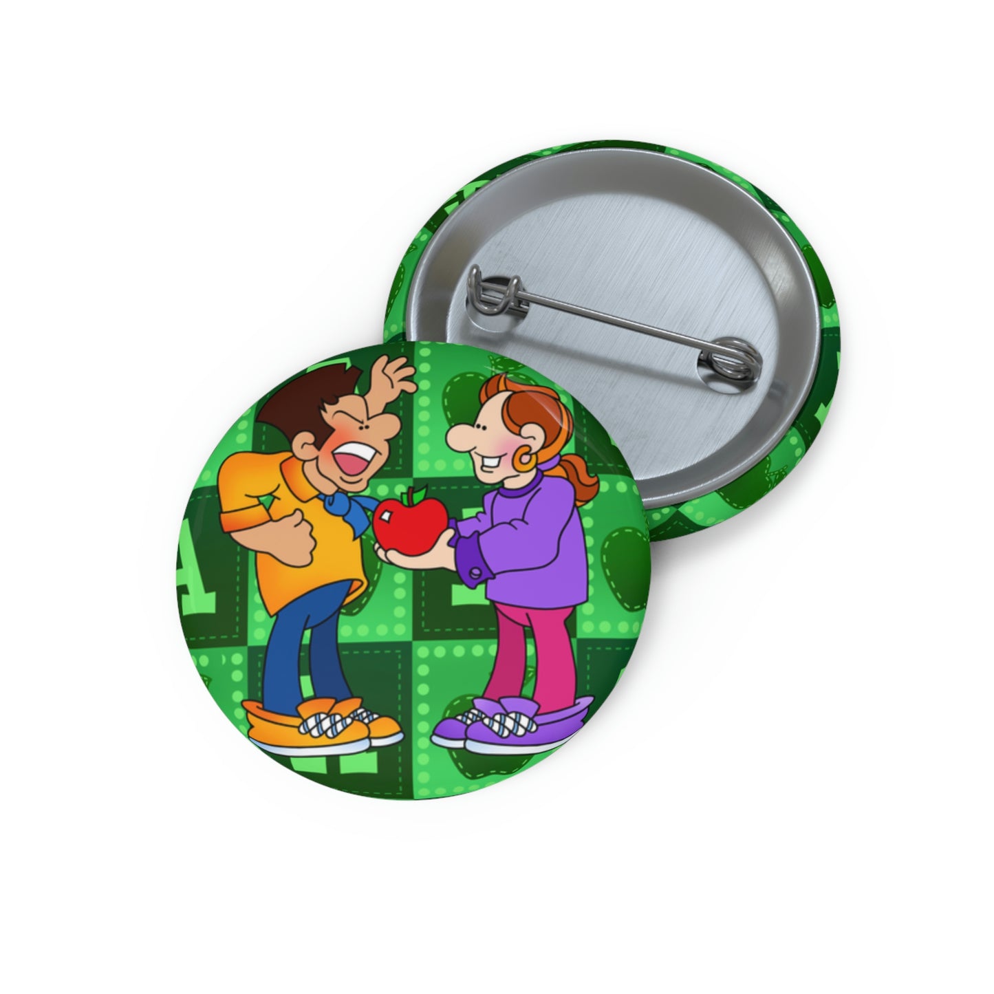 The Bible as Simple as ABC A Custom Pin Buttons