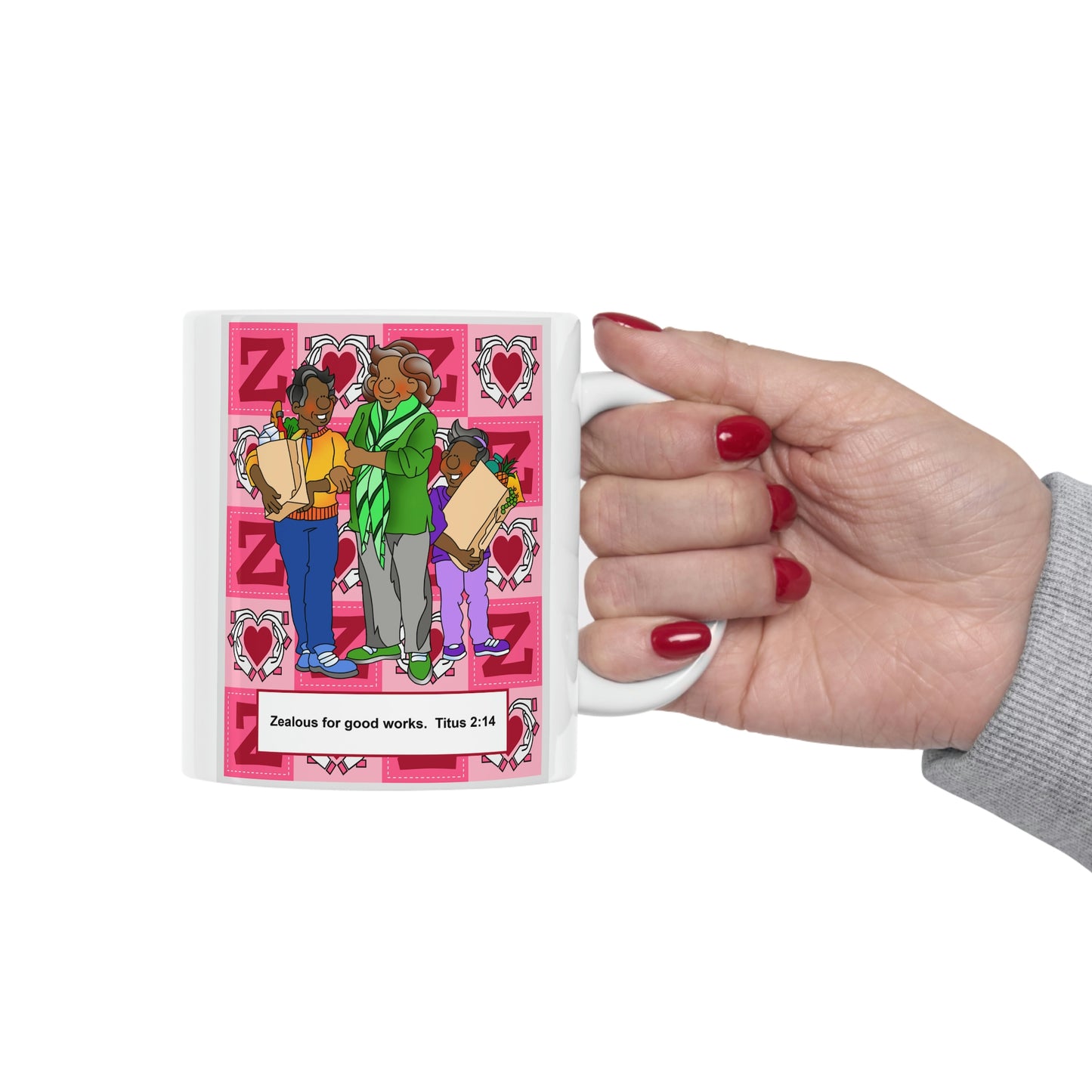 The Bible as Simple as ABC Z Ceramic Mug 11oz